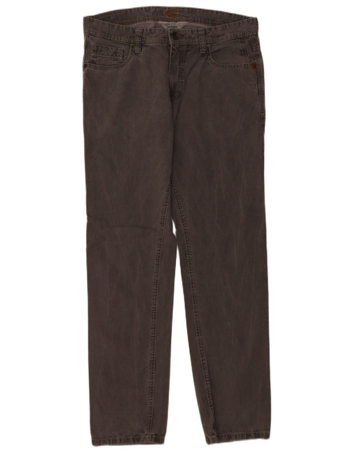 Camel Active Straight Jeans til mænd W36 L34 Grå Bomuld