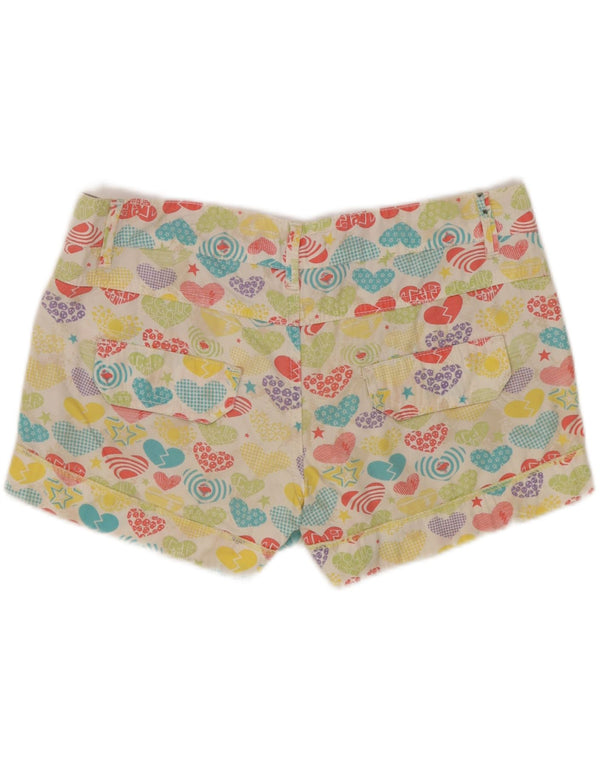 Zara Dame Trafaluc Hot Pants EU 36 XS W26 Flerfarvet hjerte