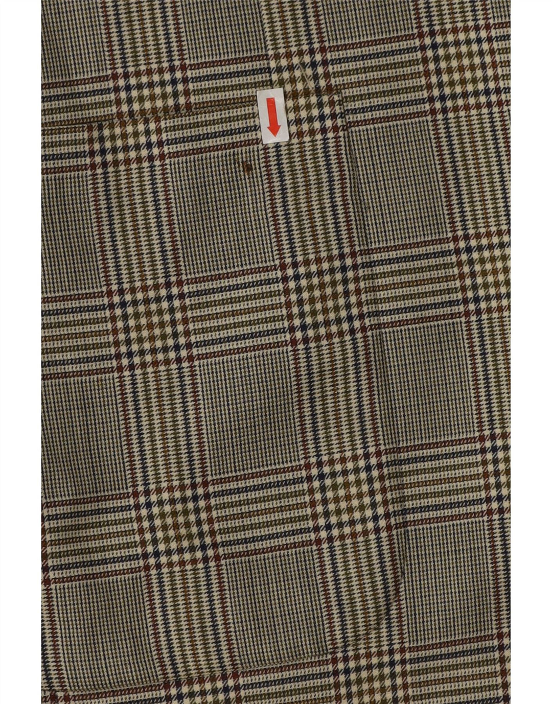 Brooks Brothers Herre 3-knaps blazerjakke IT 54 2XL Grå Houndstooth Uld