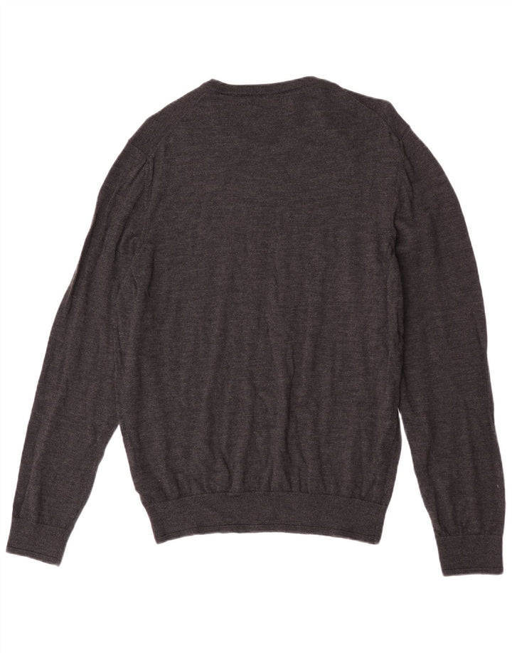 Penguin Herre Boat Neck Jumper Sweater XL Grå Merinould