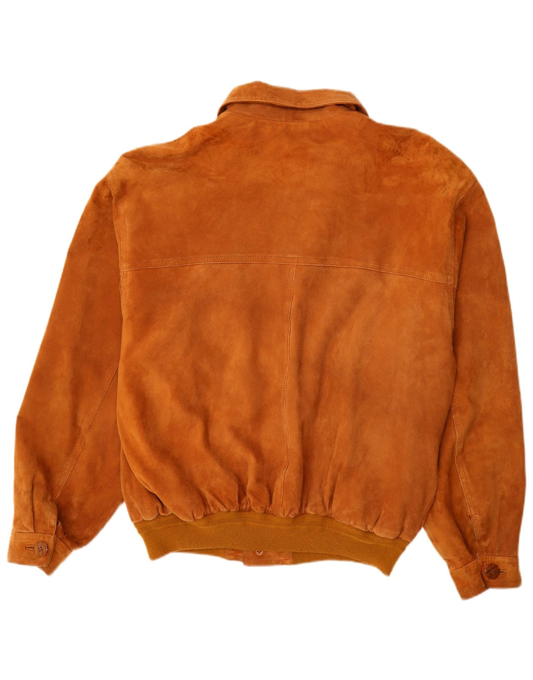 VINTAGE Bomberjakke i ruskind til mænd IT 52 XL Beige Læder