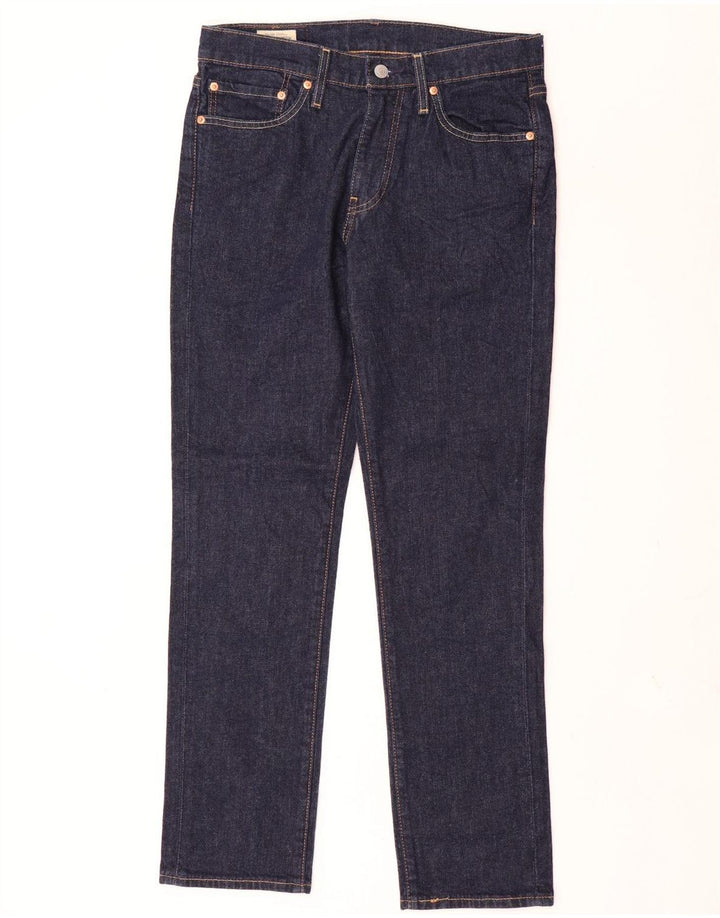 Levi's Herre 511 Slim Jeans W32 L30 Marineblå Bomuld