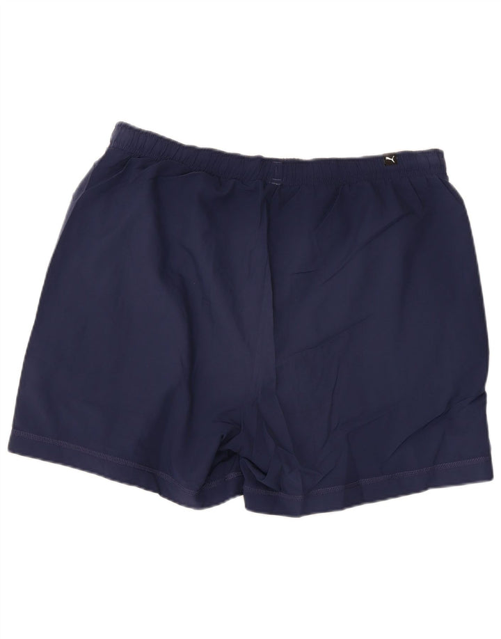 Puma Herre Sportshorts Large Navy Blue