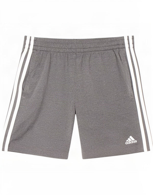 Adidas Boys Aeroready Sports Shorts 11-12 år Grå Flecked Polyester