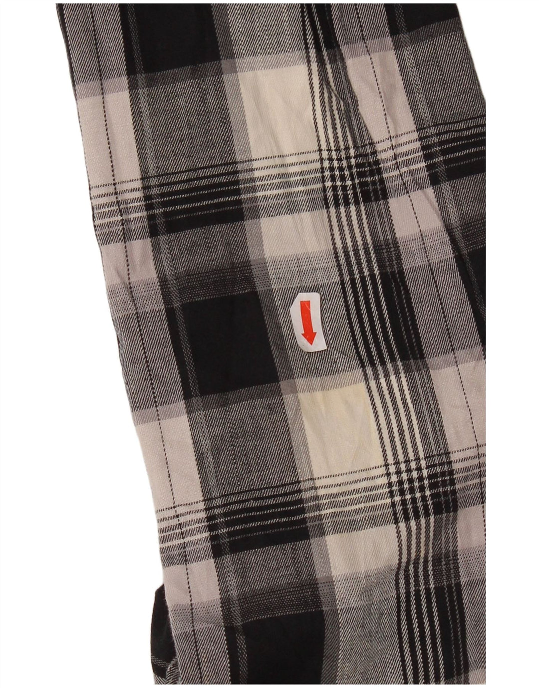 Wrangler Herre ternet Regular Fit Flanelskjorte Lille sort plaid bomuld