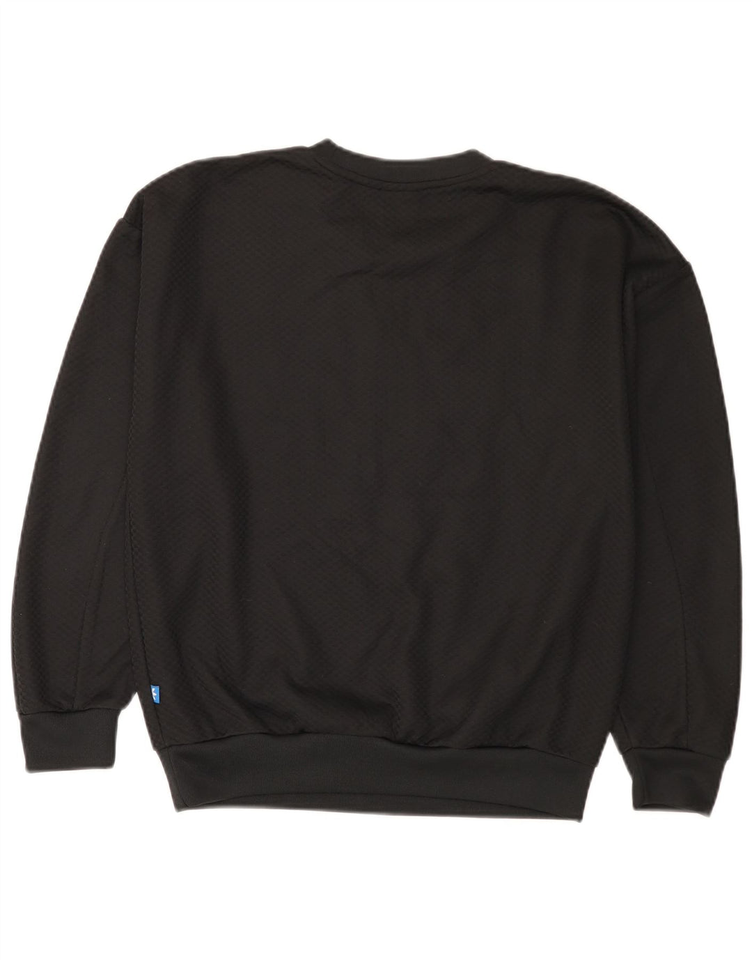 Adidas Dame Grafisk Sweatshirt Jumper UK 8 Lille Sort Geometrisk