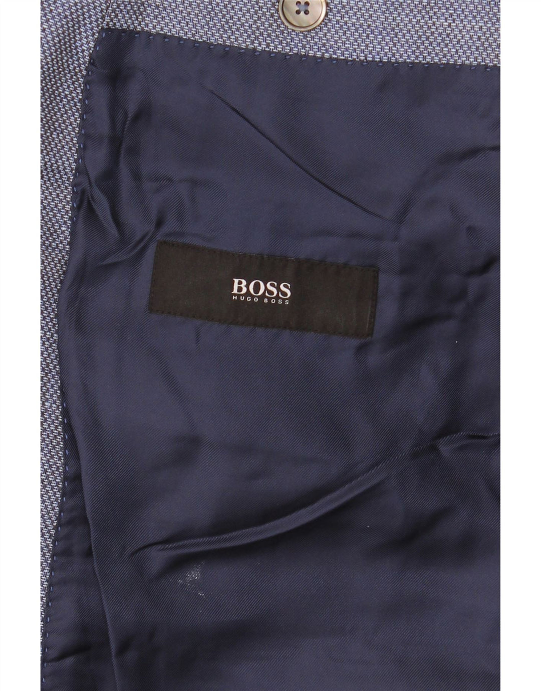 Hugo Boss Herre 2-knaps blazerjakke UK 38 Medium Blue