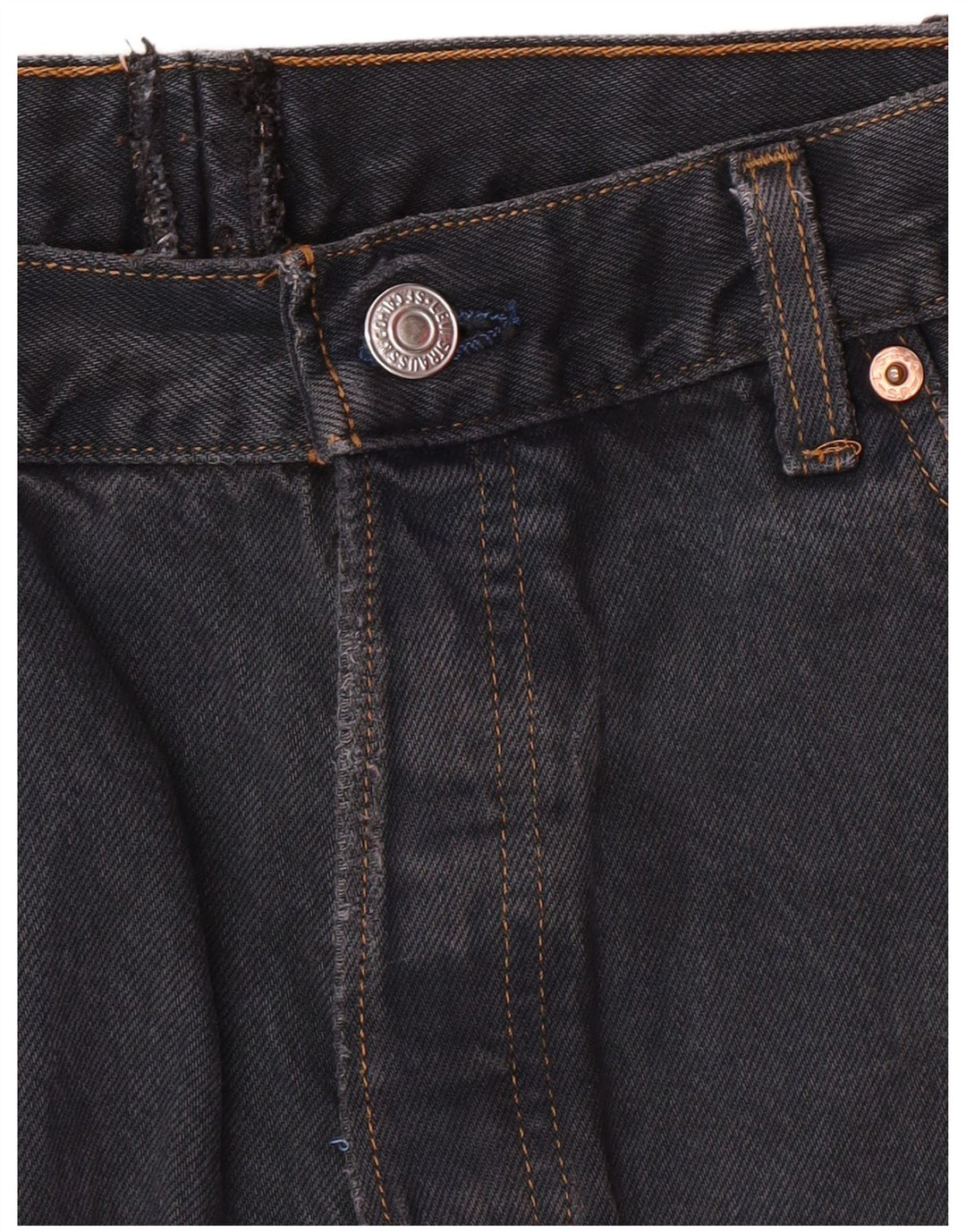 LEVI'S Dame Denim Nederdel W28 Medium Grey