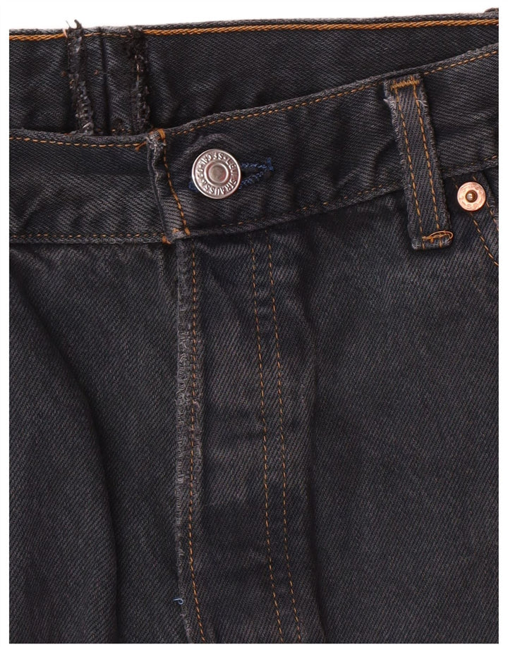 LEVI'S Dame Denim Nederdel W28 Medium Grey