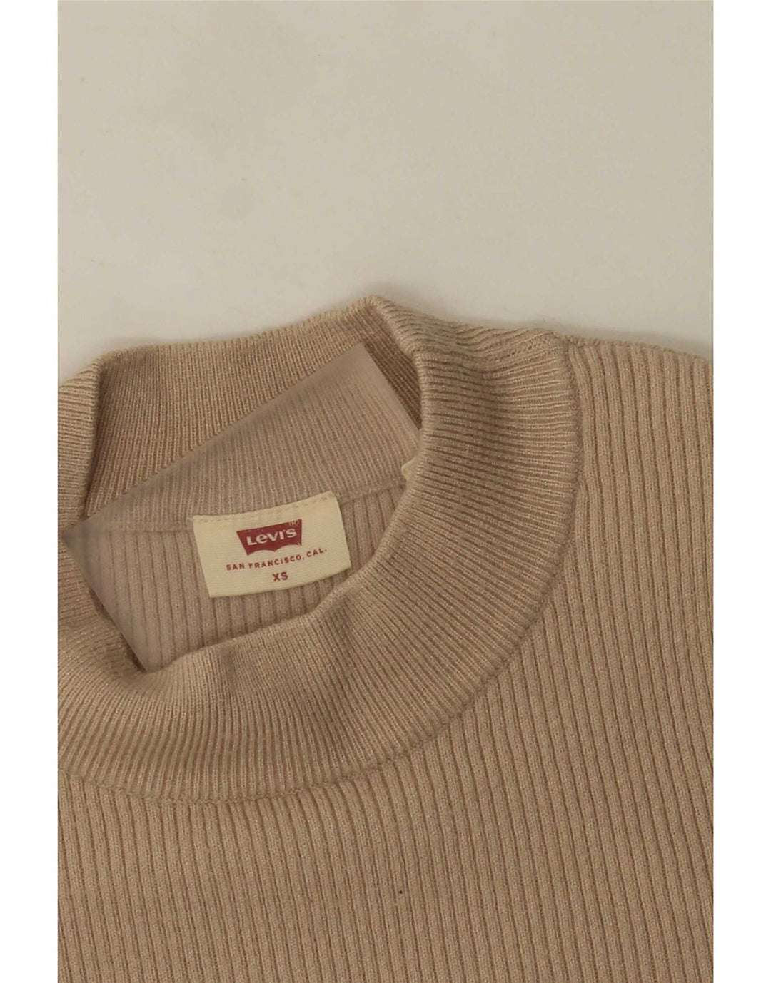 Levi's Dame sweater med rund hals DK 4 XS Beige