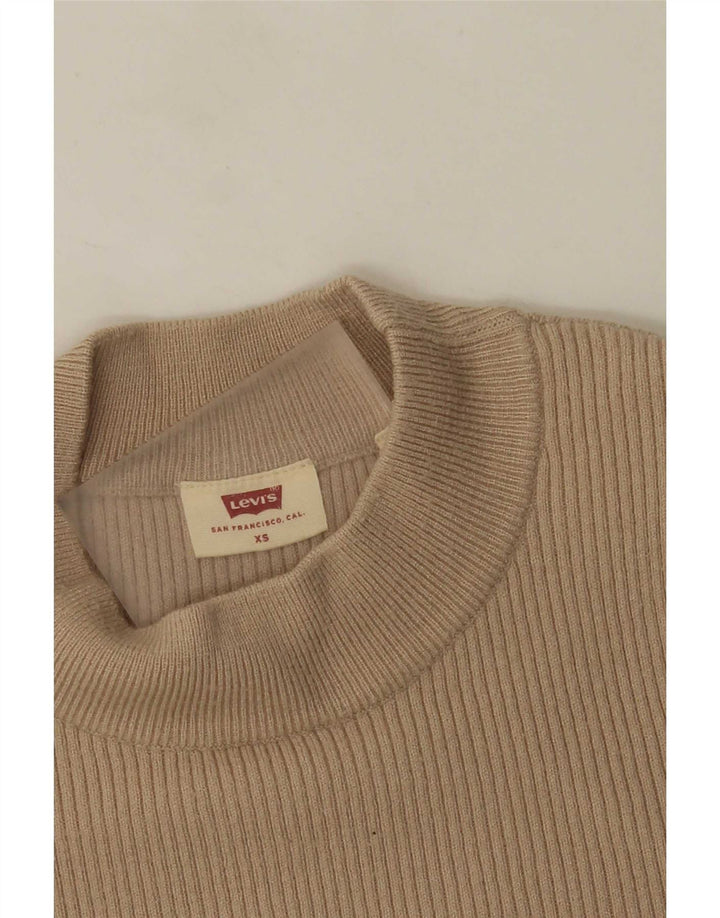 Levi's Dame sweater med rund hals DK 4 XS Beige