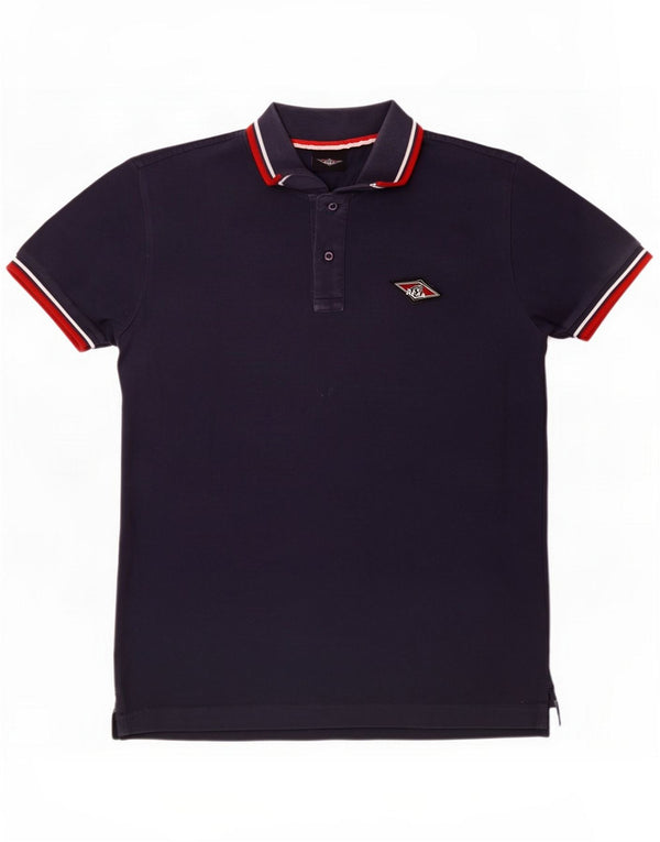 Bear Boys Polo Shirt 13-14 år Navy Blue Cotton