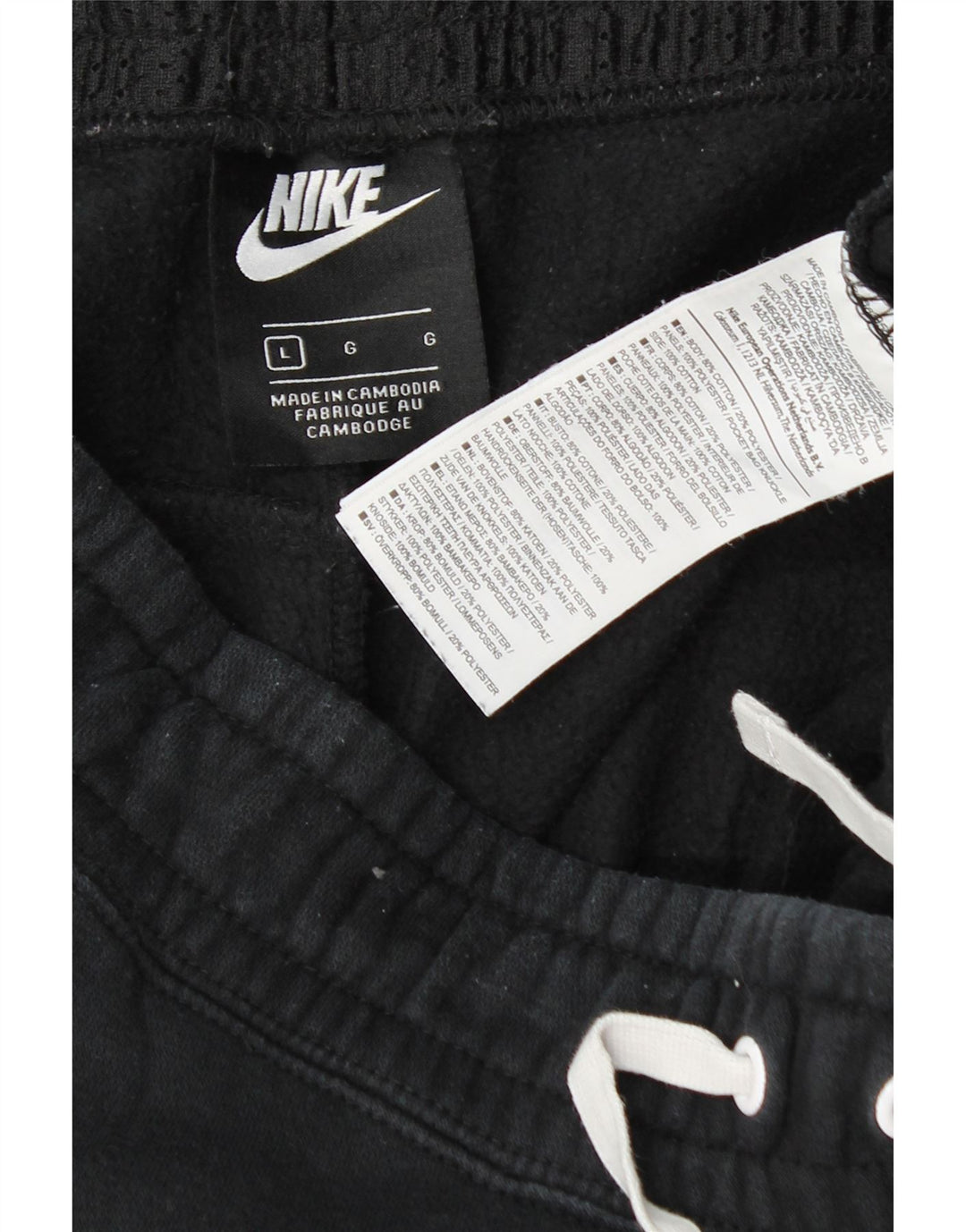 Nike Træningsdragt bukser til mænd Joggers Store marineblå bomuld