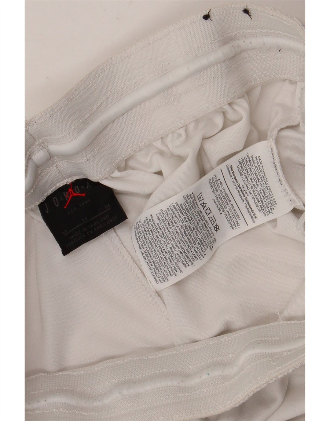 Jordan Herre Sportshorts Medium White Colourblock Polyester
