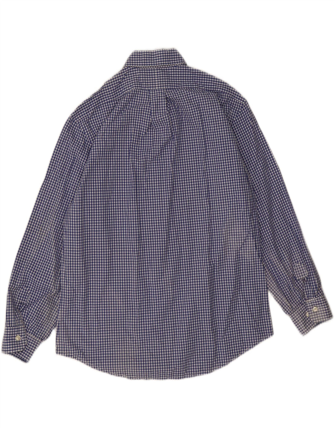 Polo Ralph Lauren herreskjorte str. 39 15 1/2 Medium Marineblå Gingham