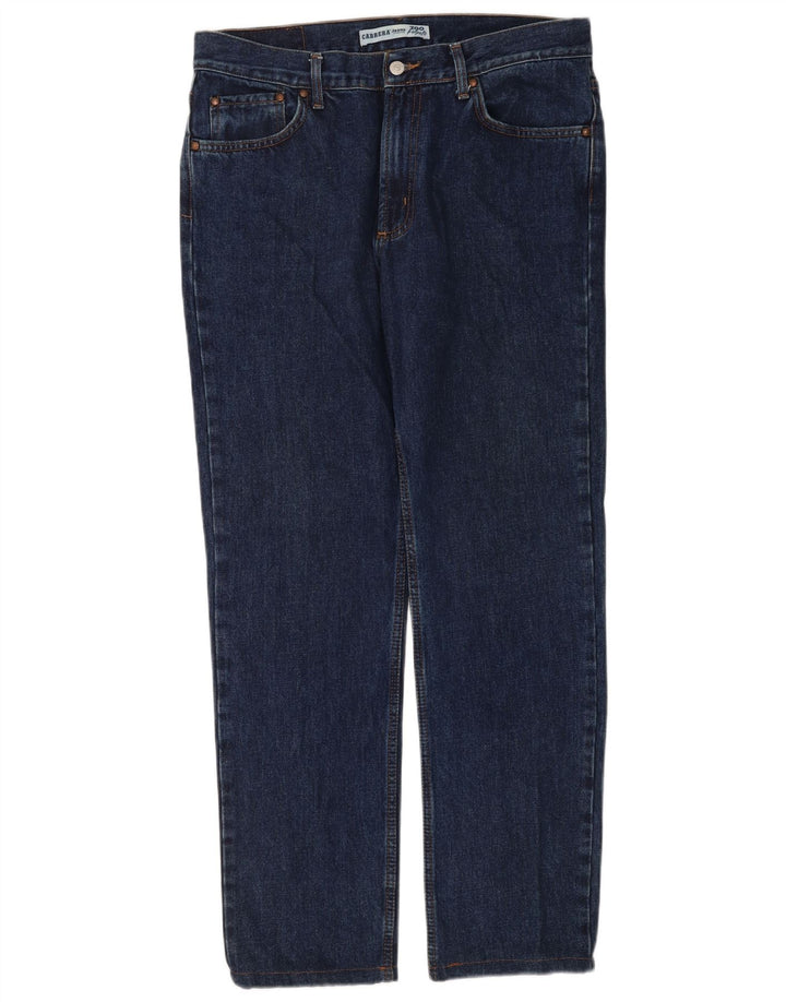 Carrera Herre 700 Straight Jeans W36 L32 Marineblå Bomuld