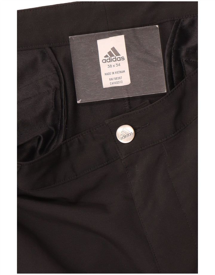 Adidas Herre Slim Chino Bukser W38 L34 Sort