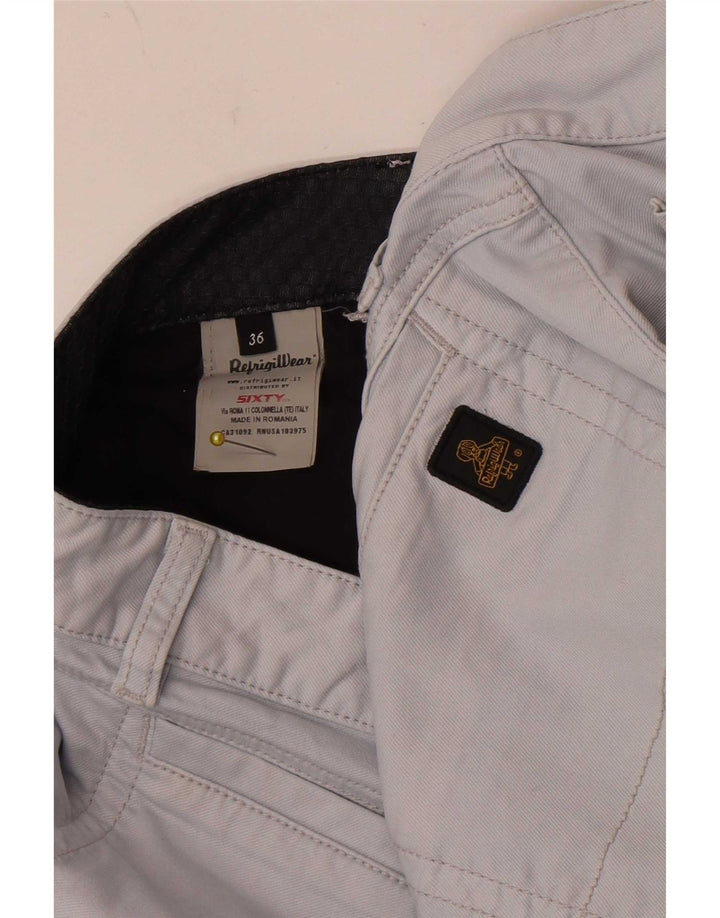 Refrigiwear Herre Casual Shorts W36 Large Blue Cotton
