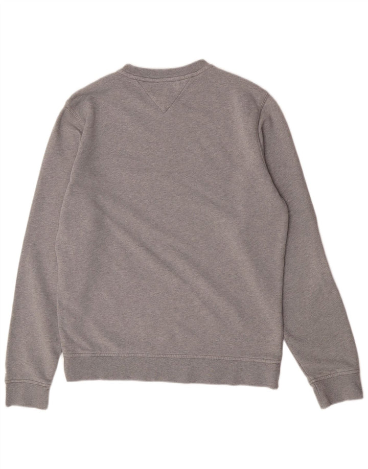 Tommy Hilfiger Herre Grafisk Sweatshirt Jumper XL Grå Bomuld