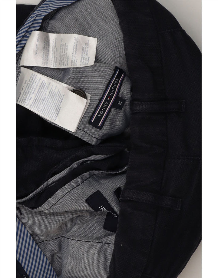 TOMMY HILFIGER Chino-shorts til mænd W30 Mellem marineblå bomuld