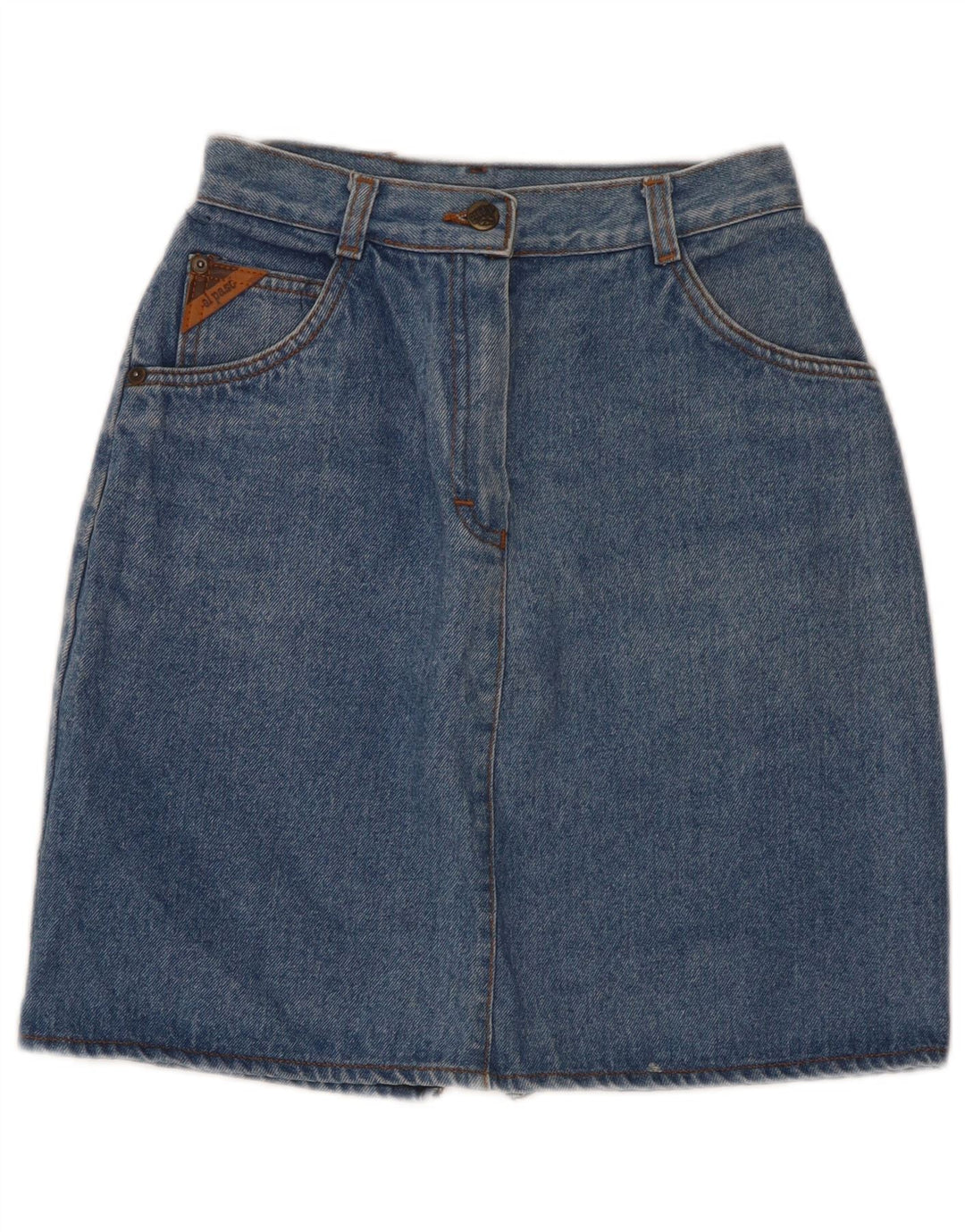 El Paso denimnederdel til kvinder W24 XS Blå