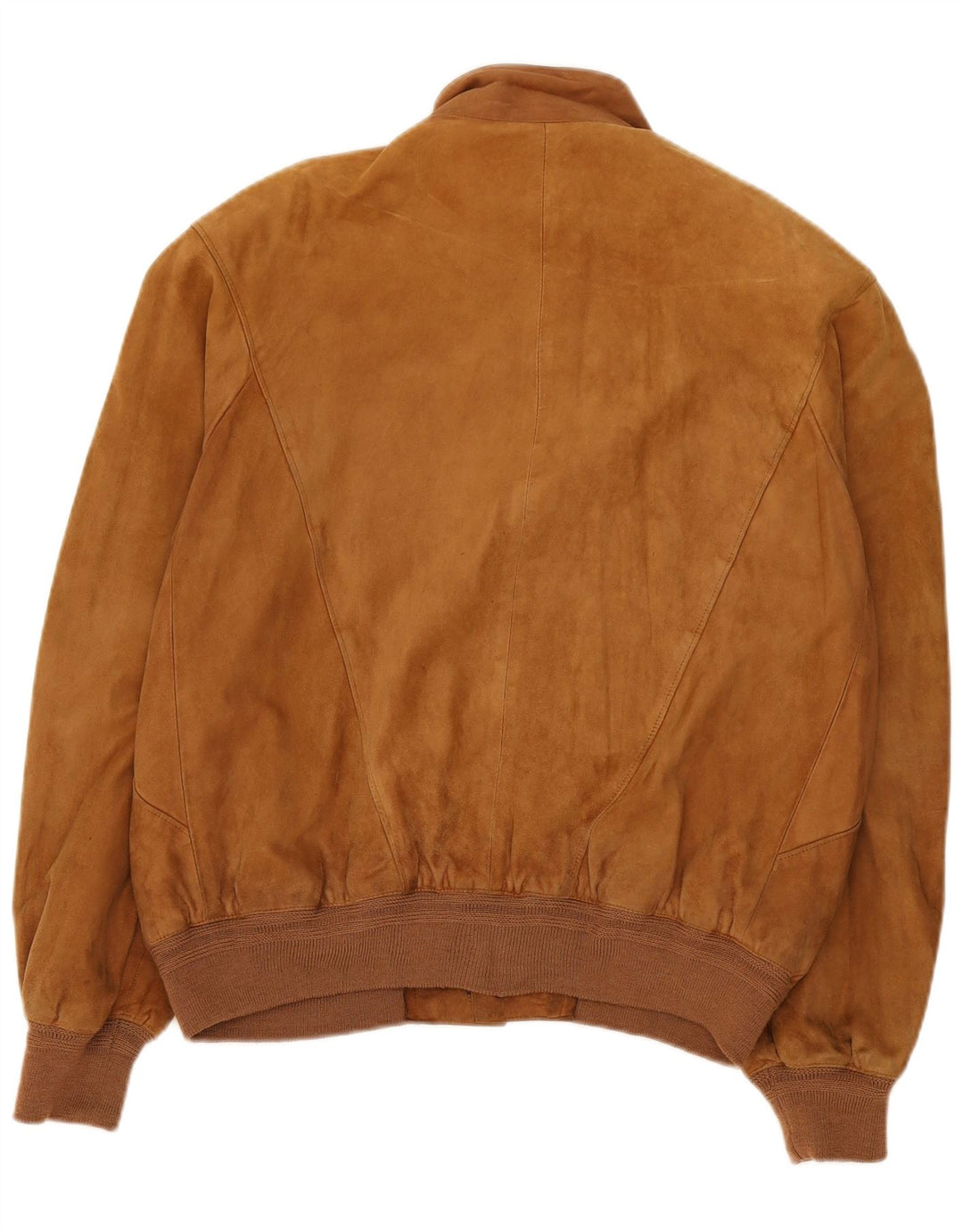 Vintage herre ruskind bomberjakke IT 50 Large Beige
