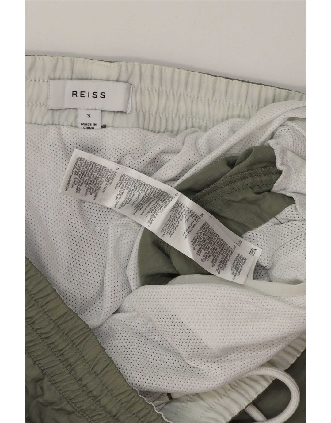 Reiss Badeshorts til mænd Small Green Polyester
