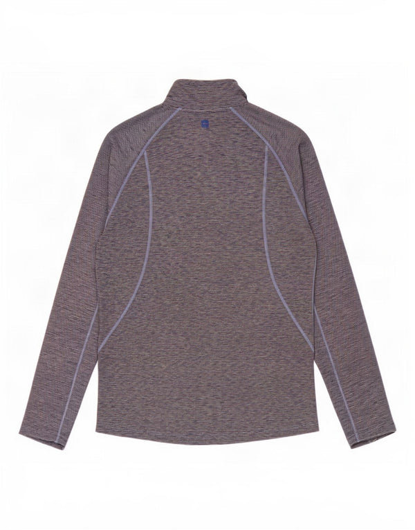 Mountain Warehouse Dame træningsdragt Topjakke UK 10 Small Grey Flecked