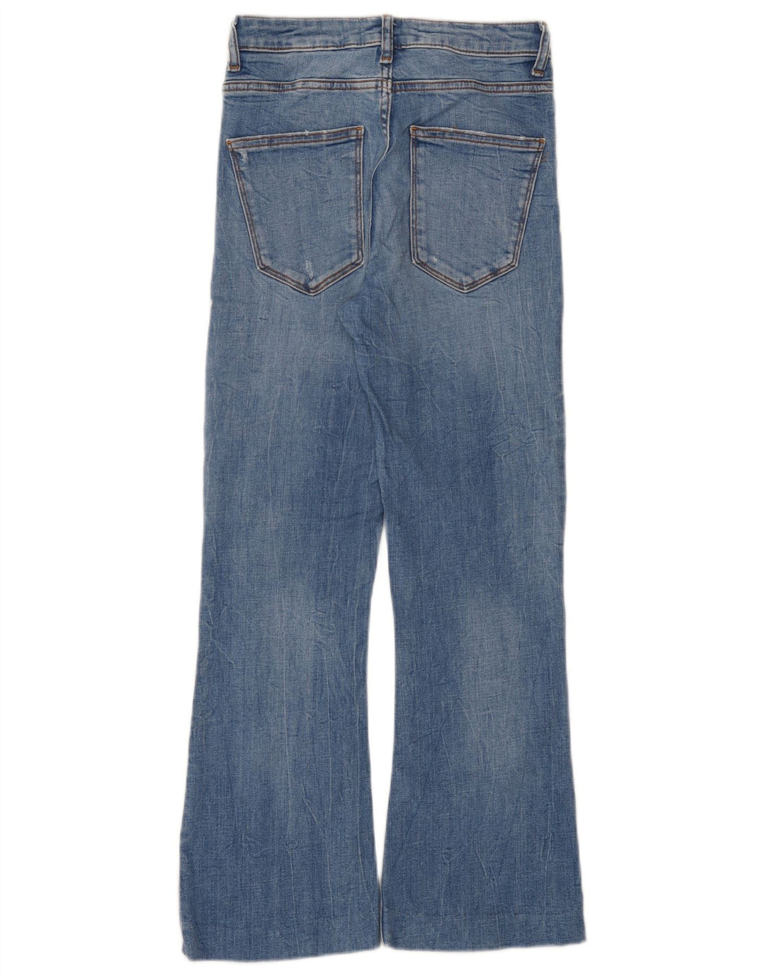 Zara Dame Bootcut Jeans EU 36 XS W26 L26 Blå