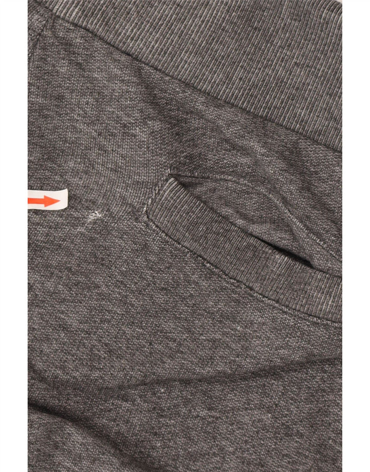 SUPERDRY Grafisk træningsdragt bukser til mænd Joggers store gråstribede bomuld