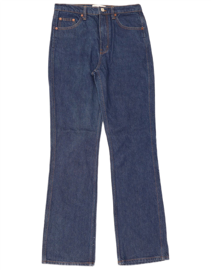 ZARA Dame Bootcut Jeans EU 38 Small W28 L34 Blå