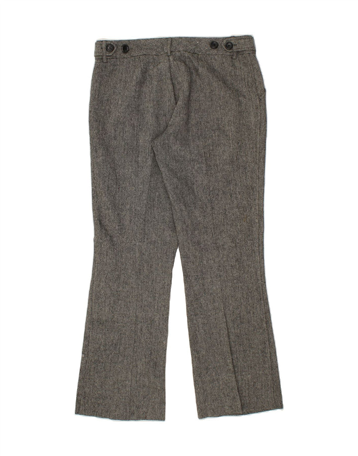 MOSSIMO Womens Straight Chino Trousers US 12 Large W34 L31  Grey Flecked Vintage Mossimo and Second-Hand Mossimo from Messina Hembry 