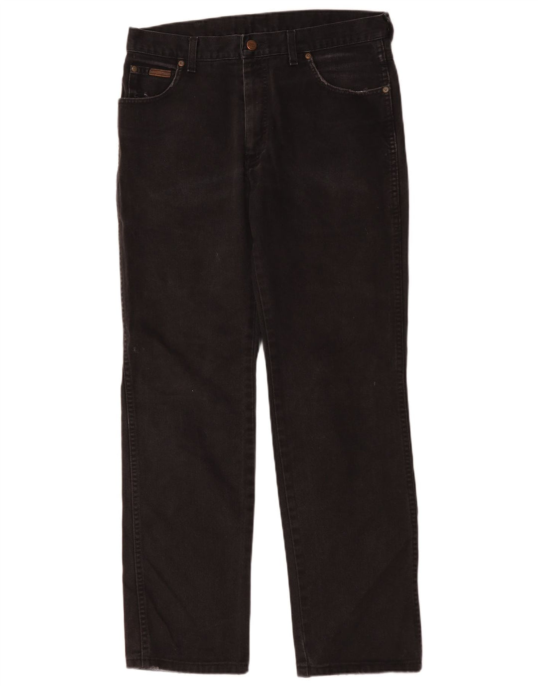 Wrangler Straight Jeans til mænd W34 L31 Sort