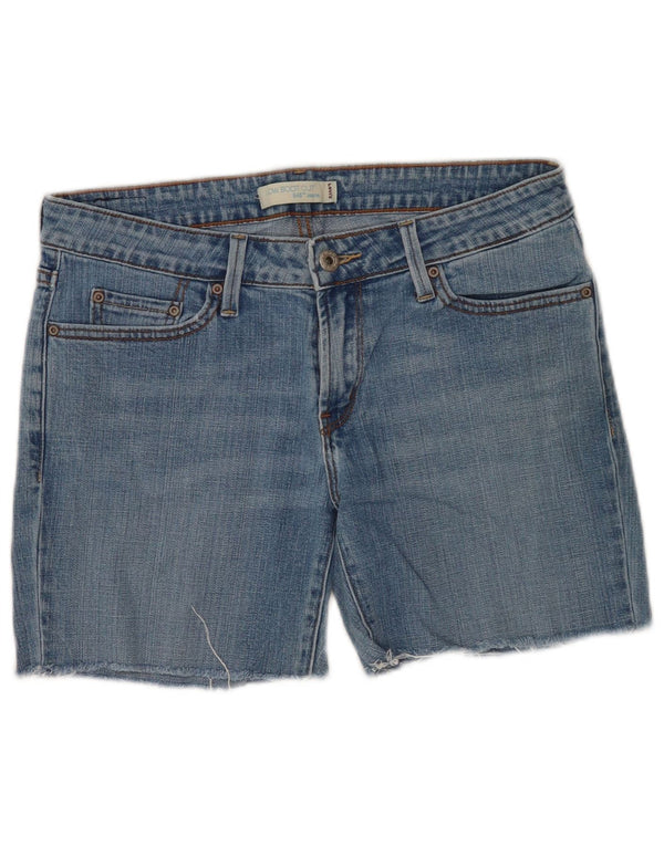 Levi's Womens 545 denimshorts US 8 Medium W30 Blue Cotton
