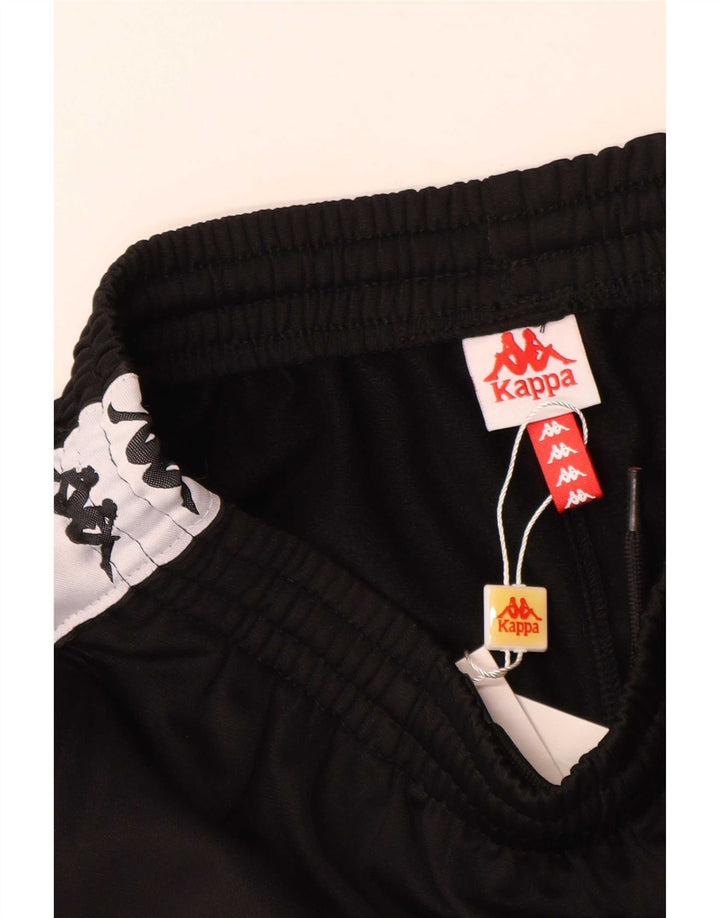 Kappa Boys Graphic Sports Shorts 11-12 år Sort Colourblock Polyester