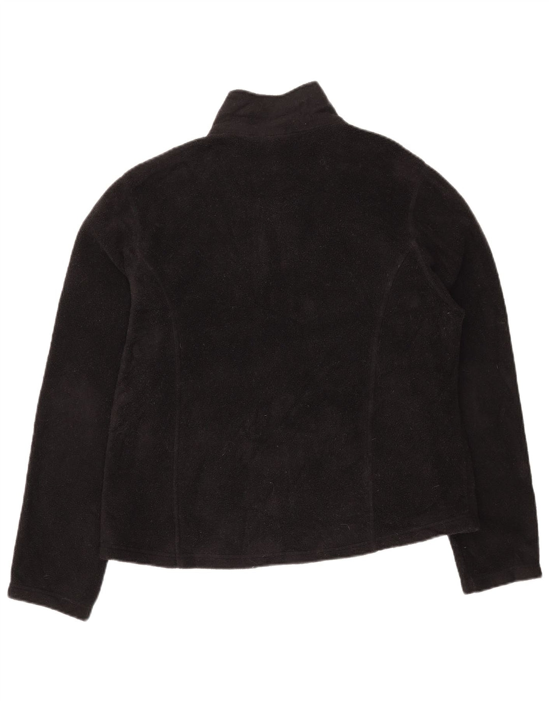 L.L.BEAN Fleecejakke til kvinder UK 16 Stor sort polyester
