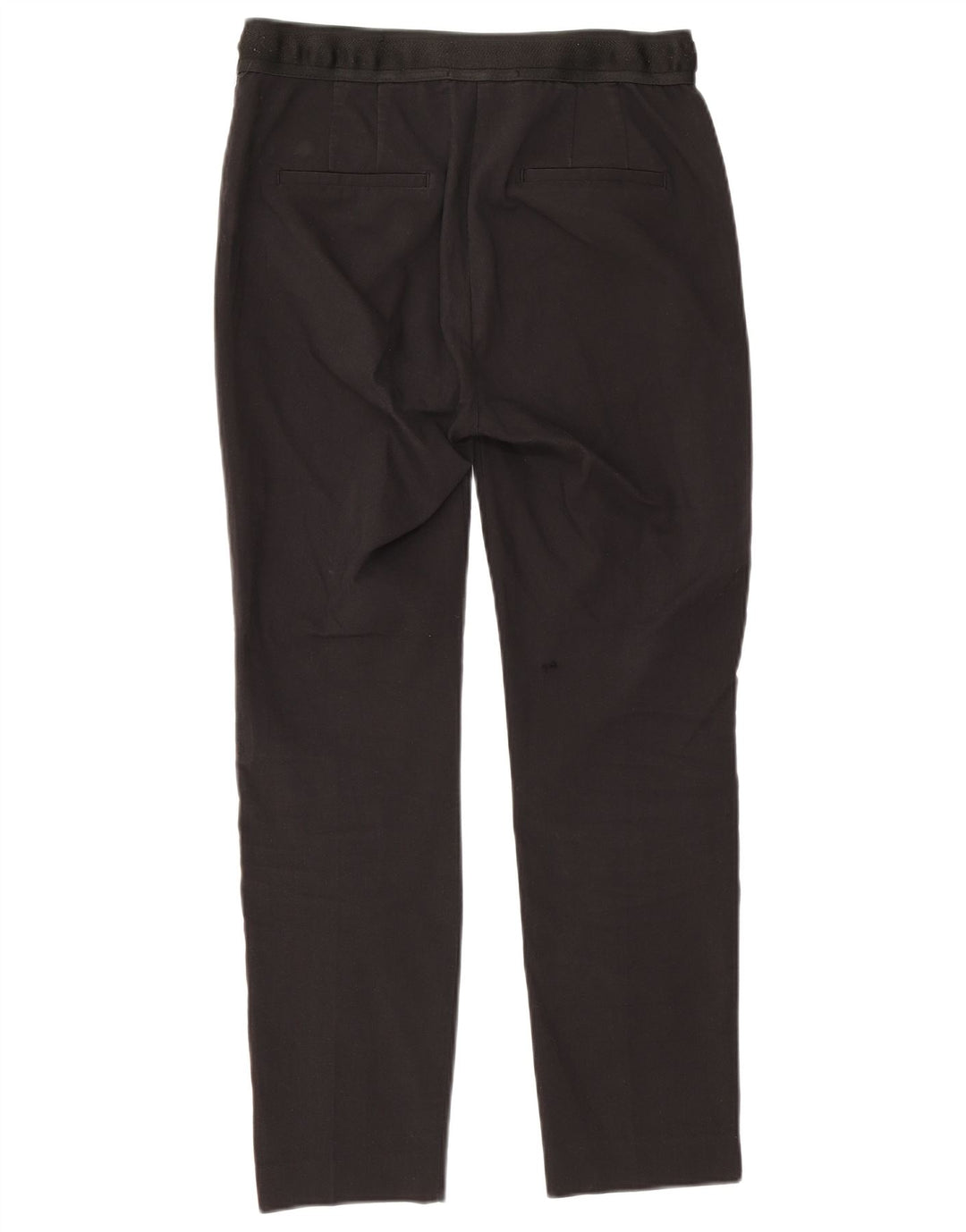 Zara Dame Slim Chino Bukser Medium W28 L26 Sort Bomuld