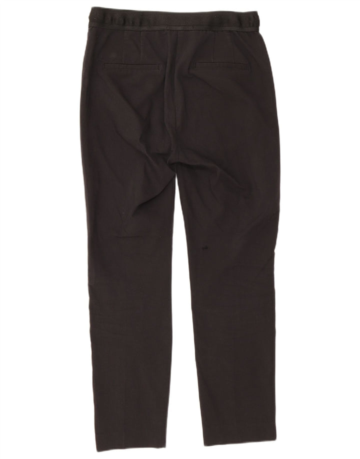 Zara Dame Slim Chino Bukser Medium W28 L26 Sort Bomuld