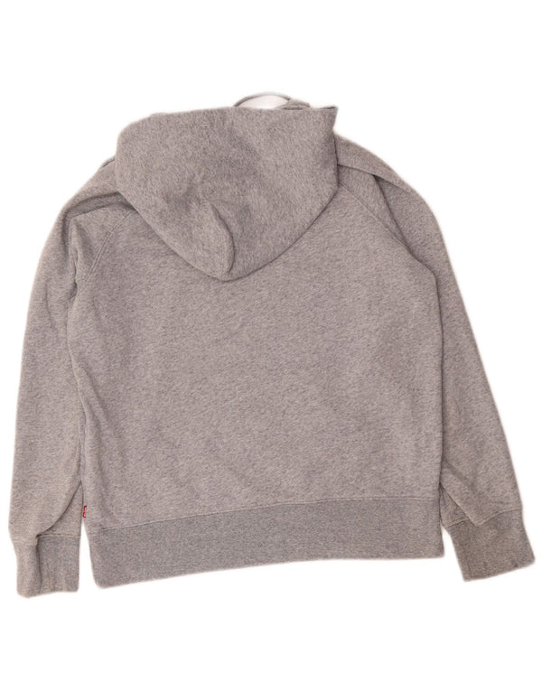 Levi's Grafisk hættetrøje til mænd XS Grå Flecked Bomuld