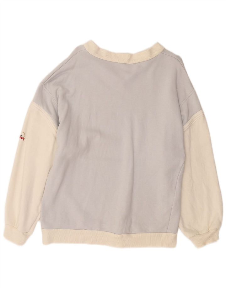 Bogner Dame Sweatshirt Jumper UK 14 Medium Lilla Colourblock