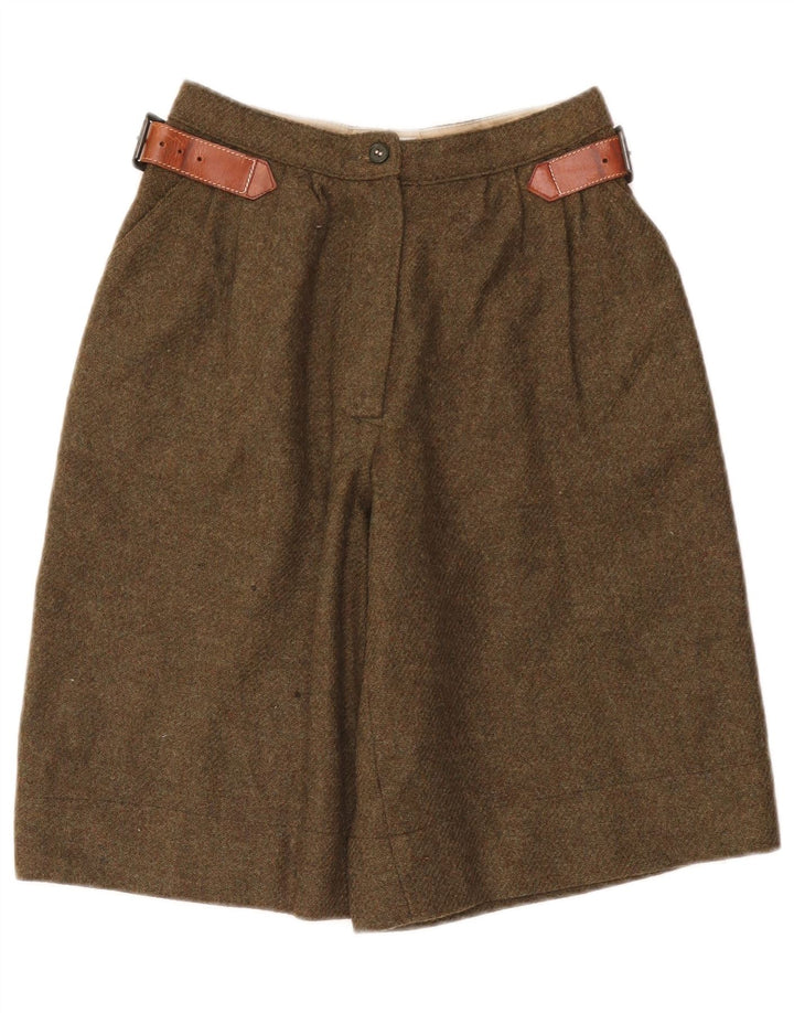 Oaks Dame Chino Shorts med høj talje IT 40 Small W24 Khaki