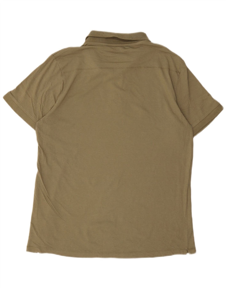 French Connection Herre poloshirt XL Khaki Bomuld