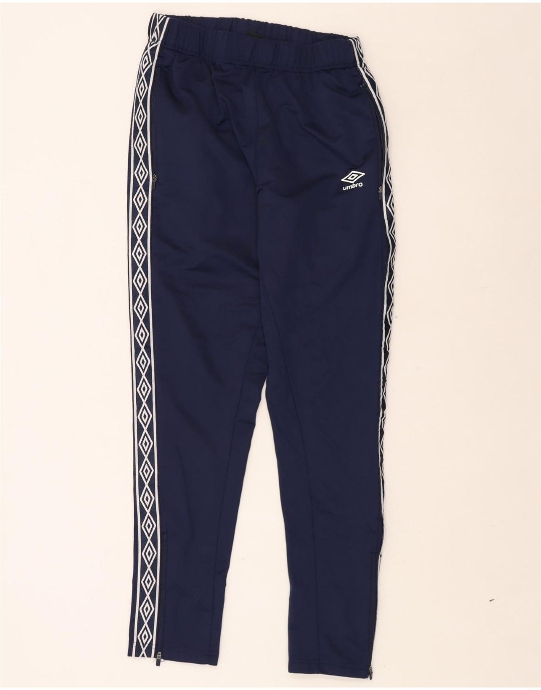 UMBRO Herre grafisk træningsdragt Bukser Medium Navy Blue Polyester