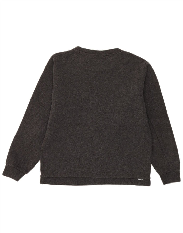 Quiksilver Herre sweatshirt Jumper Medium Grey Flecked Polyester
