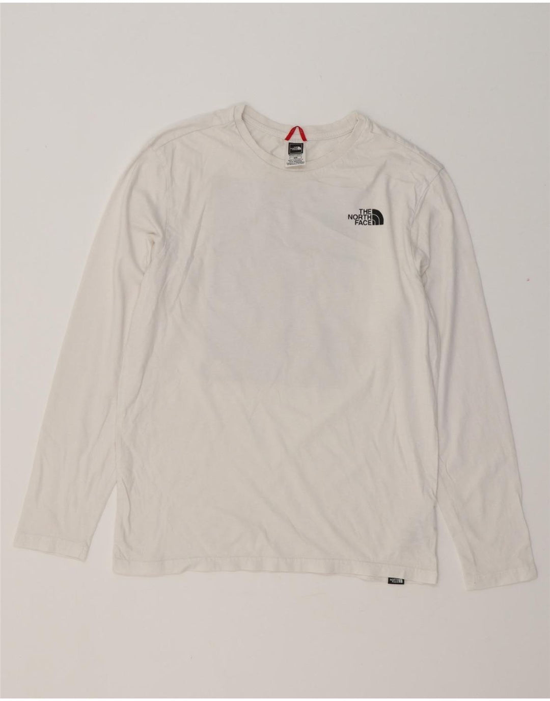 THE NORTH FACE Herre grafisk top Langærmet medium hvid bomuld