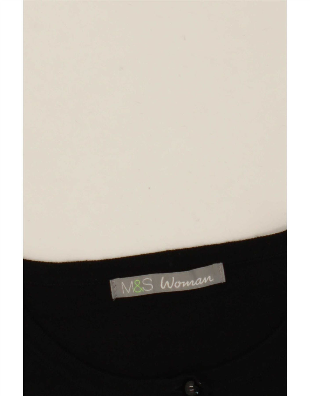 Marks & Spencer Dame Cardigan Sweater UK 12 Medium Black