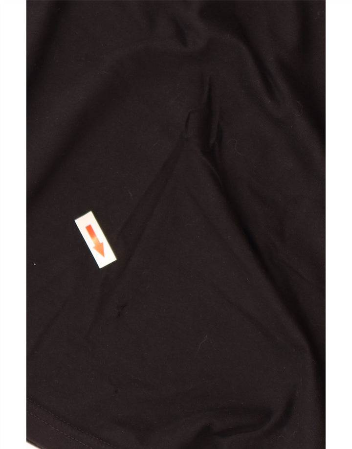 Fred Perry Herre T-Shirt Top Stor Sort Bomuld