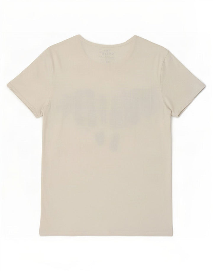 Guess Herre grafisk T-shirt Top Medium White