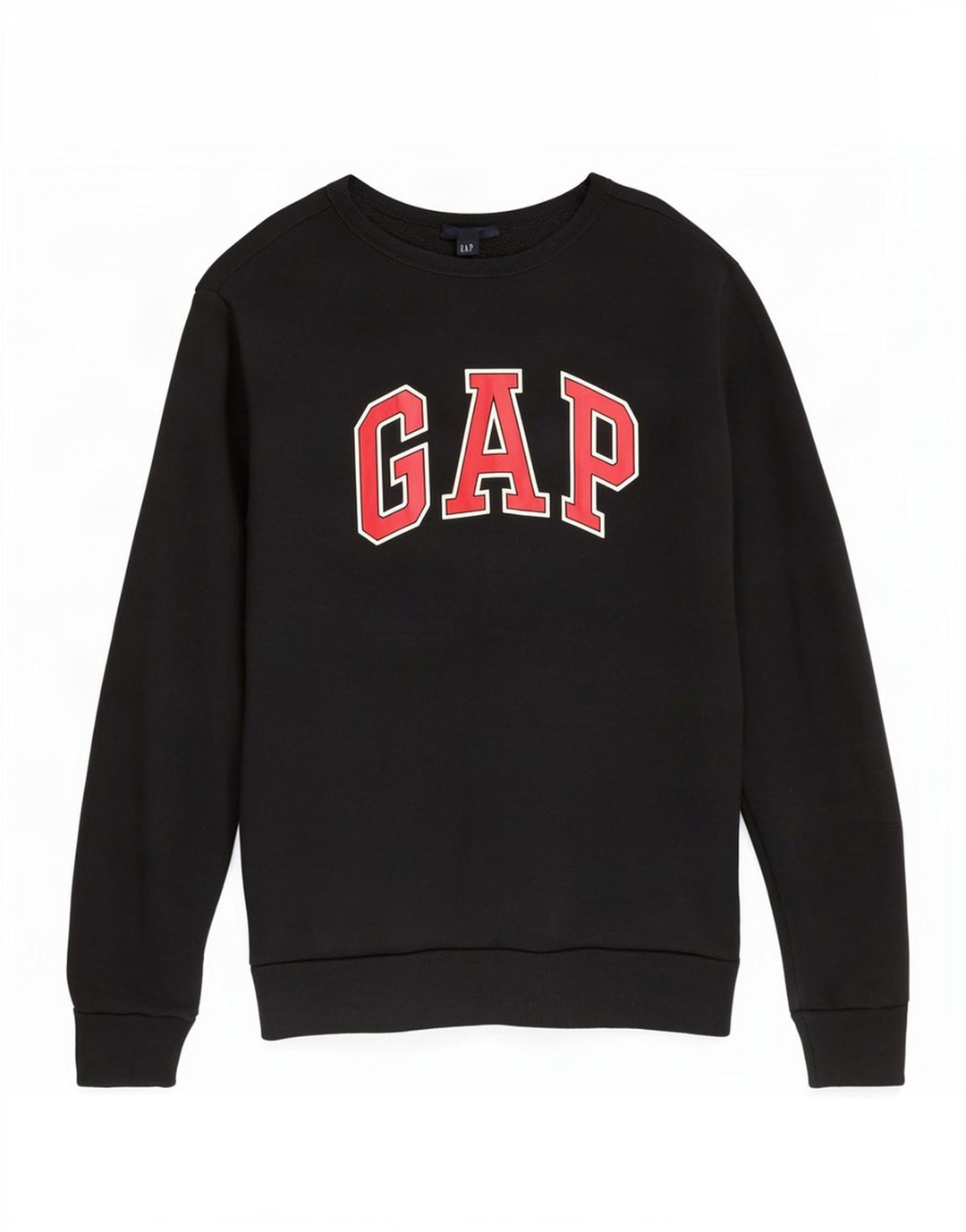 Gap Herre Grafisk Sweatshirt Jumper Stor Sort Bomuld