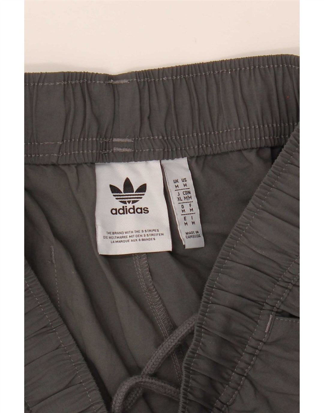 Adidas Herre Cargo Træningsdragt Bukser Joggers Medium Grå Polyamid